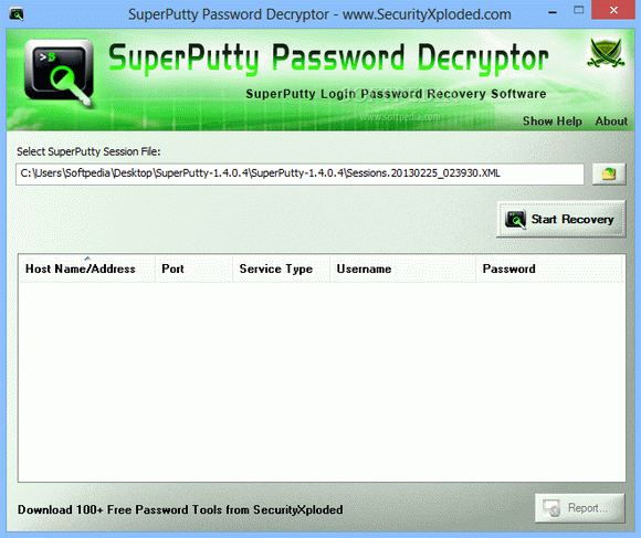SuperPutty Password Decryptor кряк лекарство crack