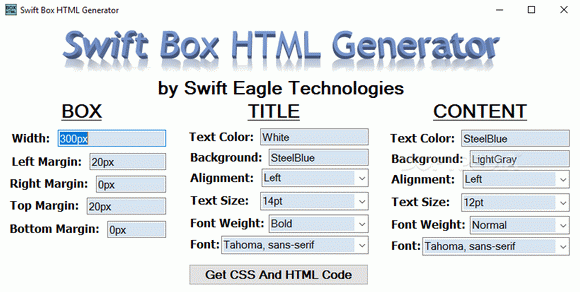 Swift Box HTML Generator кряк лекарство crack