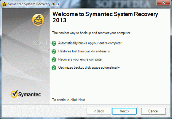 Symantec System Recovery (formerly Symantec Backup Exec System Recovery) кряк лекарство crack