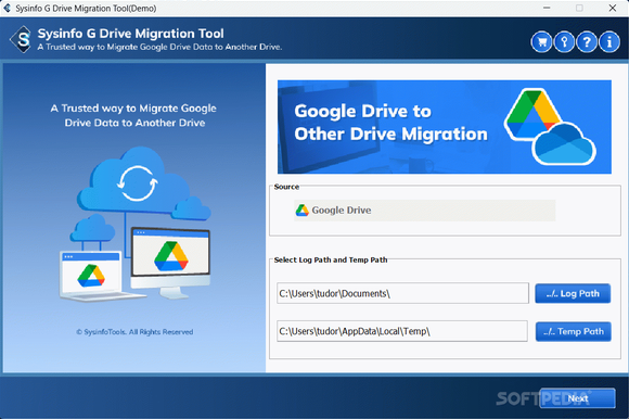 Sysinfo Google Drive Migrator Tool кряк лекарство crack