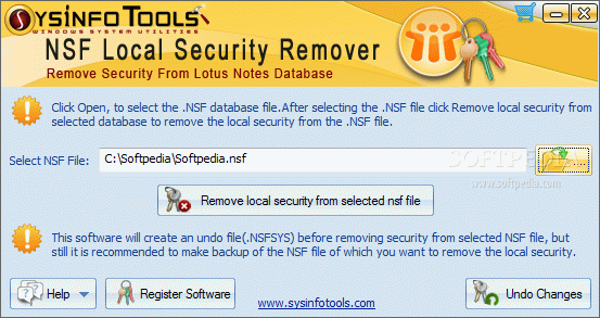 SysInfoTools NSF Local Security Remover кряк лекарство crack