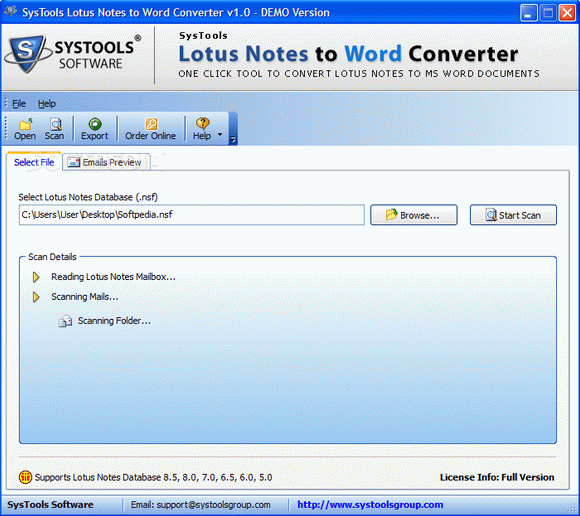 SysTool Lotus Notes to Word Converter кряк лекарство crack