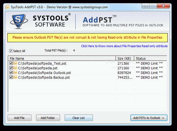SysTools AddPST [DISCOUNT: 15% OFF!] кряк лекарство crack