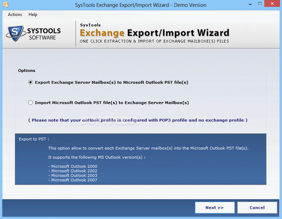SysTools Exchange Export/Import Wizard [DISCOUNT: 15% OFF!] кряк лекарство crack