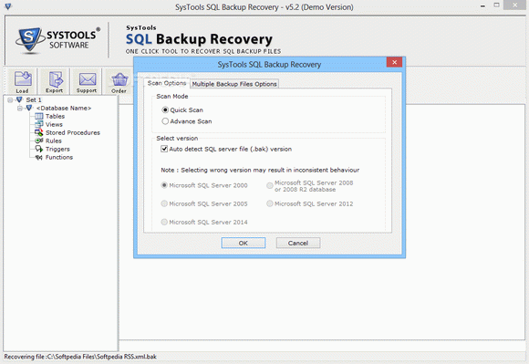 SysTools SQL Backup Recovery кряк лекарство crack