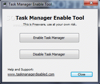 Task Manager Enable Tool кряк лекарство crack