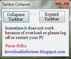Taskbar Collapser кряк лекарство crack