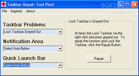 Taskbar Repair Tool Plus! кряк лекарство crack