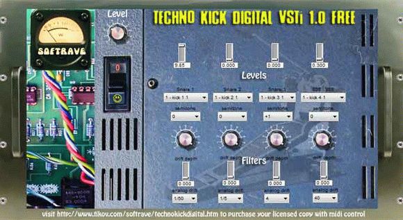 Techno Kick Digital VSTi кряк лекарство crack