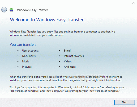 Windows Easy Transfer кряк лекарство crack