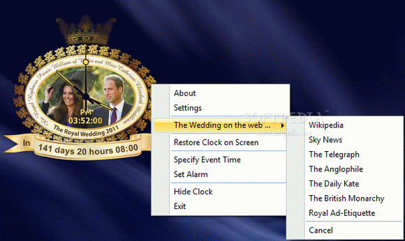 The Royal Wedding Countdown Clock кряк лекарство crack