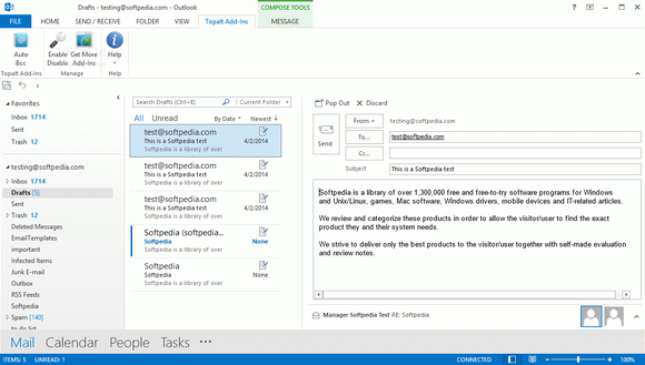 Topalt Auto Bcc for Outlook кряк лекарство crack