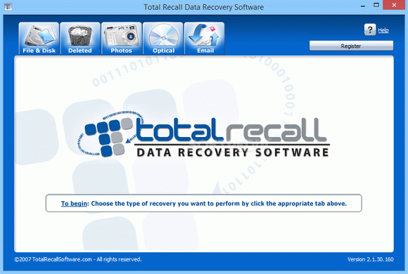 Total Recall Data Recovery Software кряк лекарство crack