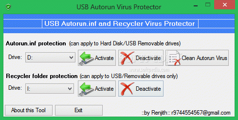 USB Autorun Virus Protector кряк лекарство crack