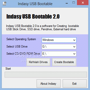 Indasy USB Bootable (formerly USBBootable) кряк лекарство crack