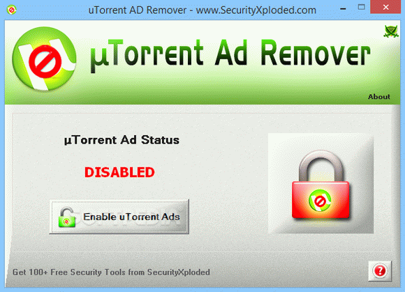 uTorrent AD Remover кряк лекарство crack