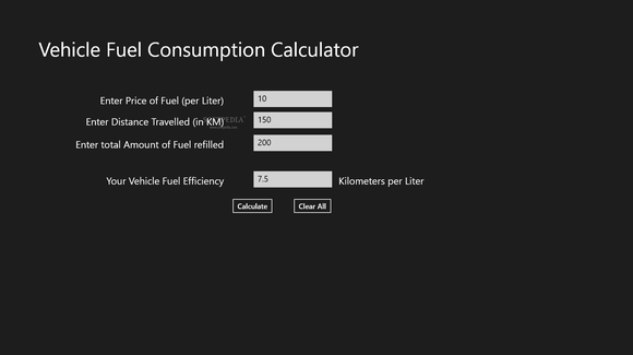 Vehicle Fuel Consumption Calculator кряк лекарство crack
