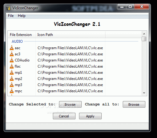 VLC Icon Changer кряк лекарство crack