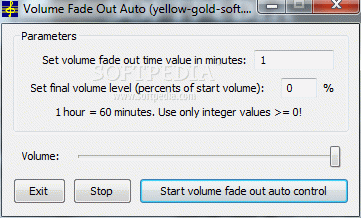 Volume Fade Out Auto кряк лекарство crack