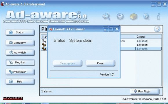 VX2 Cleaner Plug-In for Ad-Aware 1.02 кряк лекарство crack