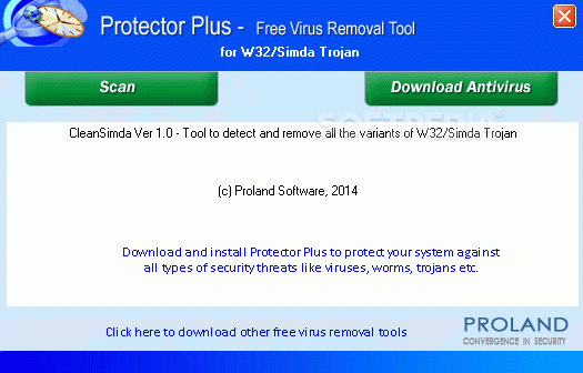 W32/Simda Free Virus Removal Tool кряк лекарство crack