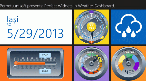 Weather Dashboard for Windows 8 кряк лекарство crack