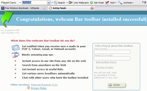webcam Bar toolbar for Firefox кряк лекарство crack