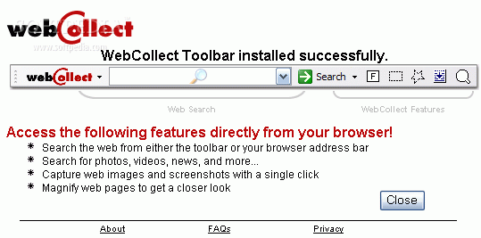 webCollect Toolbar кряк лекарство crack