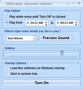 White Noise Generator Software кряк лекарство crack