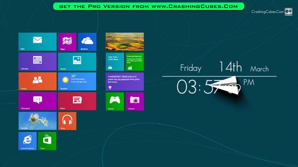 Win8 ScreenSaver Clock кряк лекарство crack