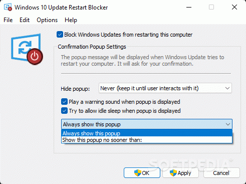 Windows 10 Update Restart Blocker кряк лекарство crack