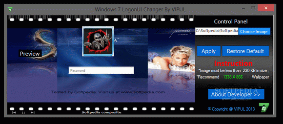 Windows 7 LogonUI Changer кряк лекарство crack