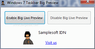 Windows 7 Taskbar Big Preview кряк лекарство crack