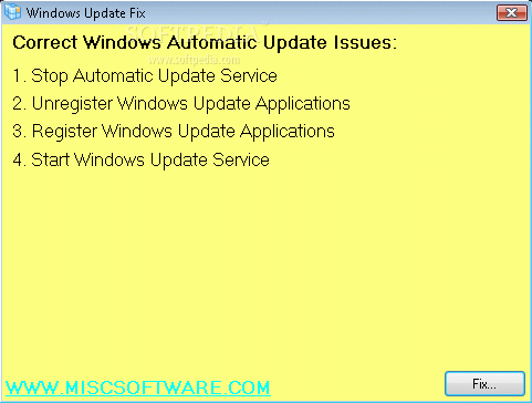 Windows Automatic Update Fix Tool кряк лекарство crack