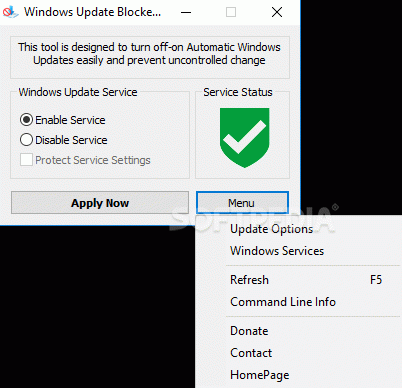 Windows Update Blocker кряк лекарство crack