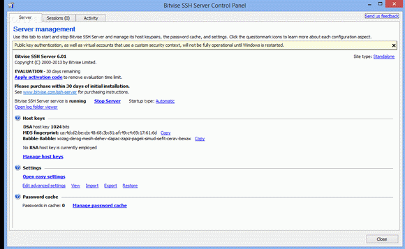 Bitvise SSH Server кряк лекарство crack