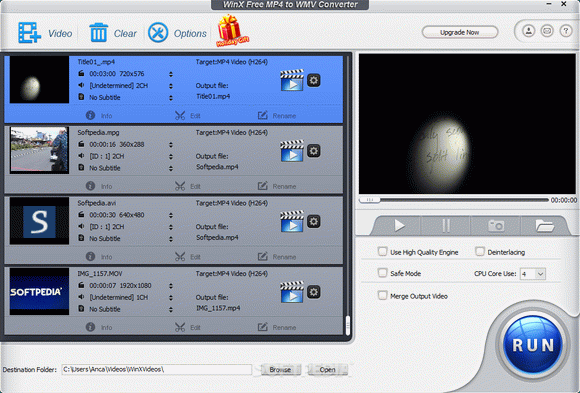 WinX Free MP4 to WMV Converter кряк лекарство crack