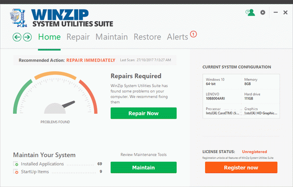 WinZip System Utilities Suite кряк лекарство crack