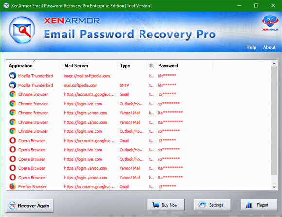 XenArmor Email Password Recovery Pro кряк лекарство crack