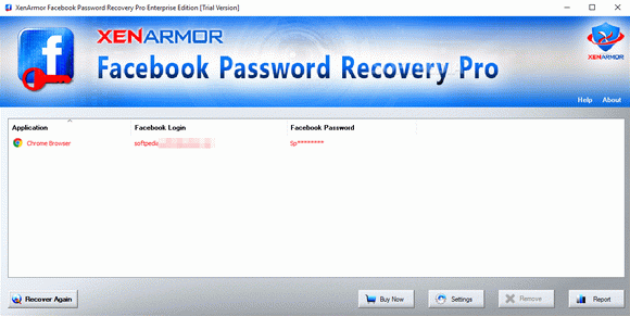 XenArmor Facebook Password Recovery Pro кряк лекарство crack