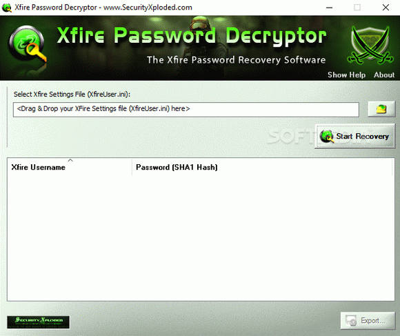 Xfire Password Decryptor кряк лекарство crack