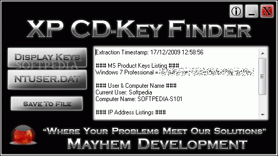 XP CD-Key Finder кряк лекарство crack