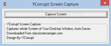 YCorrupt Screen Capture кряк лекарство crack