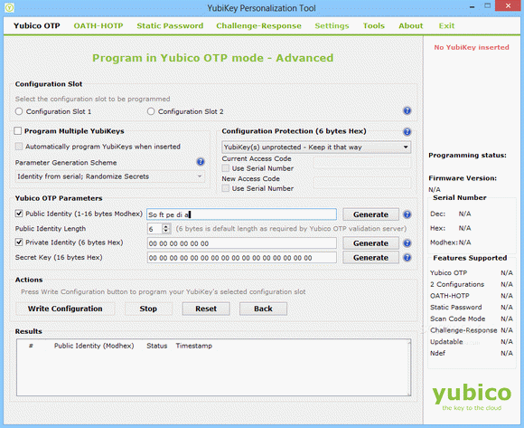 YubiKey Personalization Tool кряк лекарство crack