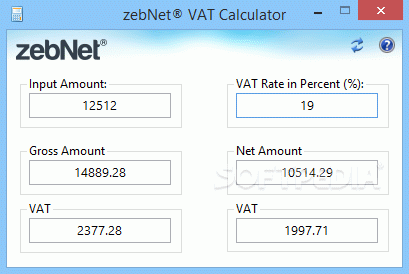 zebNet VAT Calculator TNG кряк лекарство crack