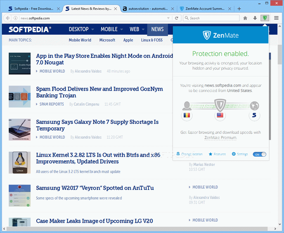 ZenMate VPN for Firefox кряк лекарство crack
