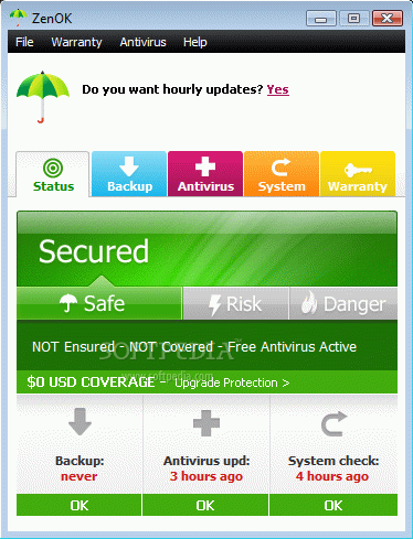 ZenOK Free Antivirus кряк лекарство crack