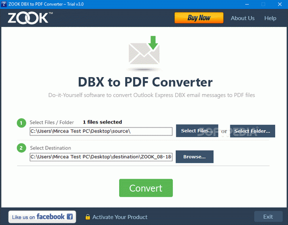 ZOOK DBX to PDF Converter кряк лекарство crack